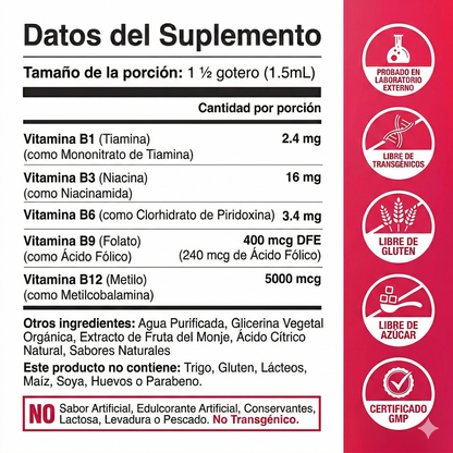 Complejo de vitamina B Nuvel