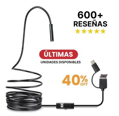 Cámara Endoscópica Impermeable